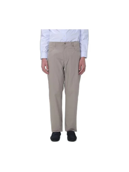 Spodnie Emporio Armani beżowe
