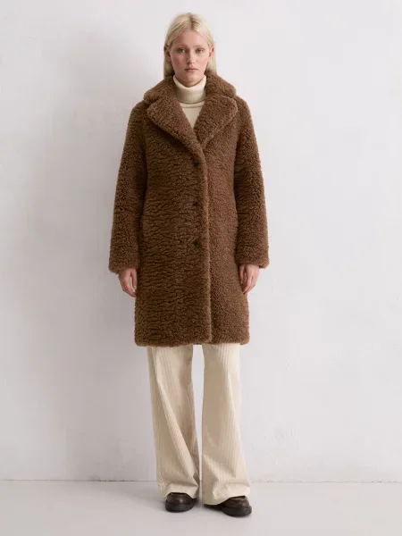 Шуба Marc O'polo коричневая