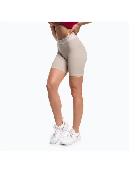Cyklistické tréninkové šortky Gymshark Fit pebble grey šedé