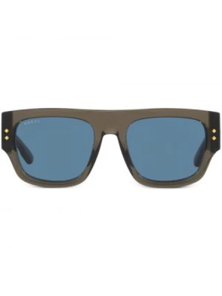 Ochelari de soare Gucci Eyewear cu autograf gri