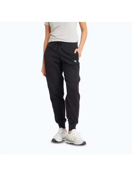 Spodnie New Balance Fleece Jogger black czarne
