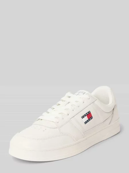 Tommy Jeans sneakersy skórzane TJM THE GREENWICH NEW ESS biały