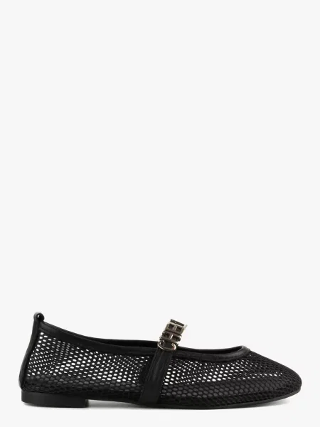 Кожаные балетки Leberdes черные