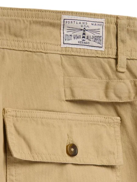 Pantaloni Sebago cu model herringbone