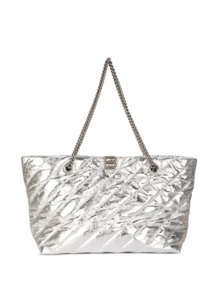Matlasat geantă Balenciaga Crush