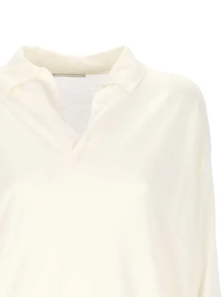 Gulerat tricou polo Oliver Lattughi alb