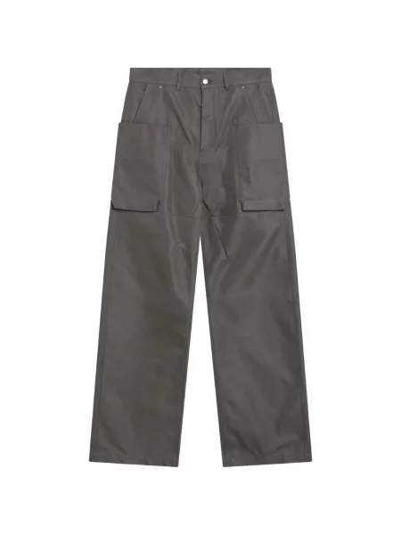 Cargo kalhoty Rick Owens šedé
