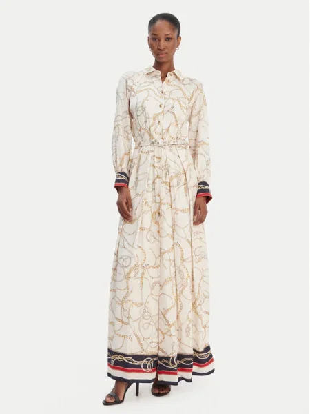 Marciano Guess Рокля тип риза Екрю