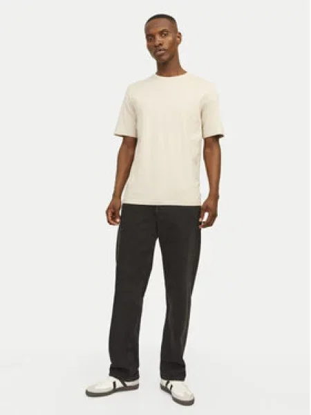 Jack & Jones Marškinėliai Oragnic Basic smėlio
