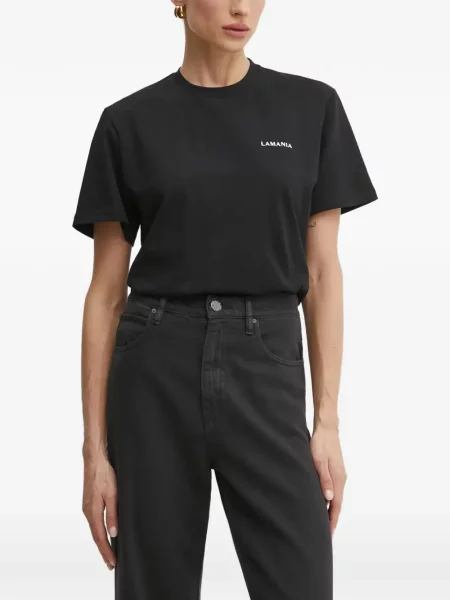 Scurt tricou La Mania negru