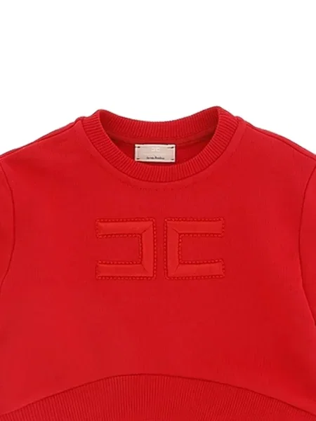 Bluza dziecięca Elisabetta Franchi czerwona
