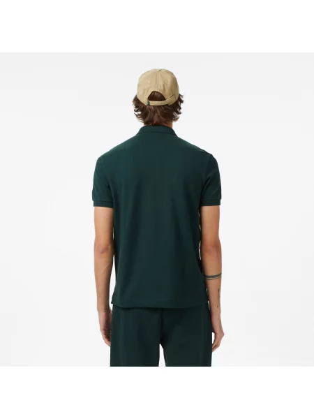 Поло Lacoste зеленое