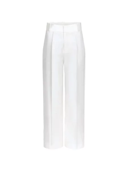 Pantaloni Destree alb