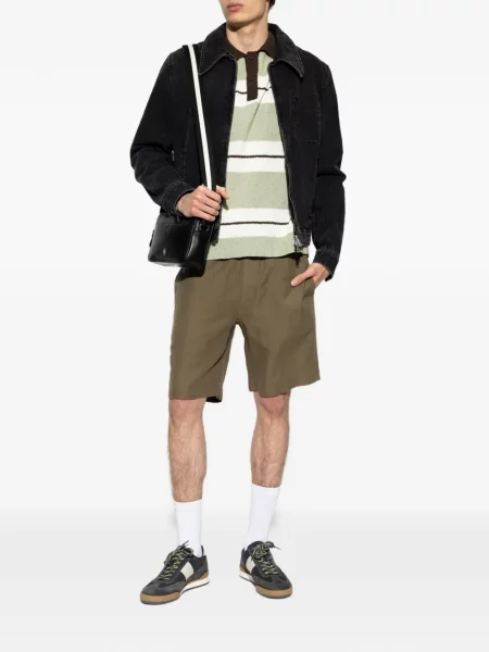 Pantaloni scurți Samsøe Samsøe verde