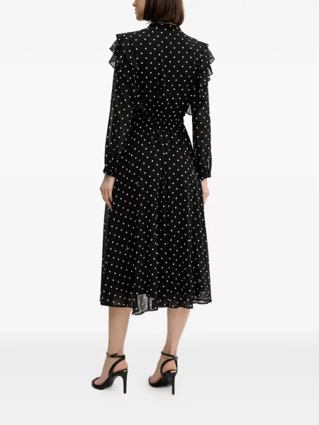 Rochie Joop! cu buline de costum negru