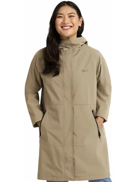 Плащ Jack Wolfskin бежевий