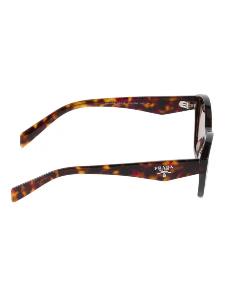 Ochelari de soare Prada Eyewear cu autograf maro