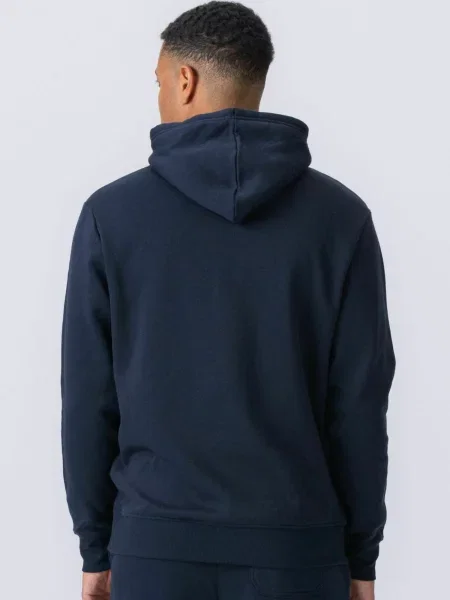 TEESHOPPEN Pulover Essential Hoodie bleumarin