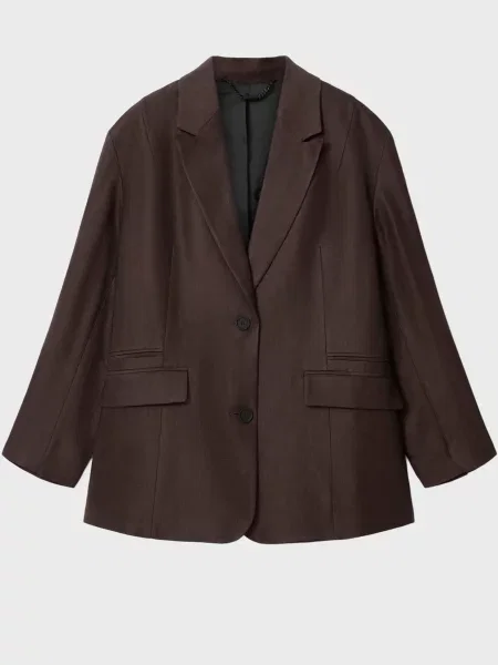 Піджак Allsaints коричневий