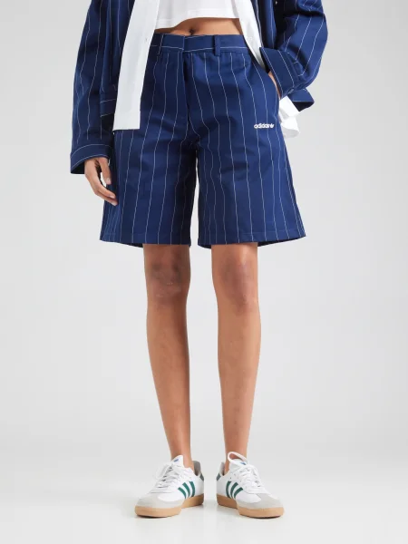 Šortky adidas Originals PINSTRIPE SHORT biela