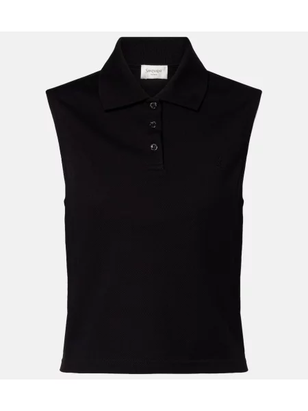 Top Saint Laurent negru