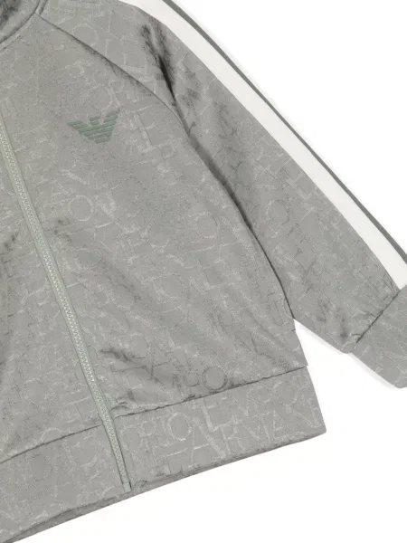 Kurtka dziecięca Emporio Armani szara