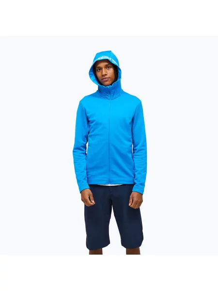 Bluza Peak Performance Rider Tech Zip Hood brilliant blue niebieska