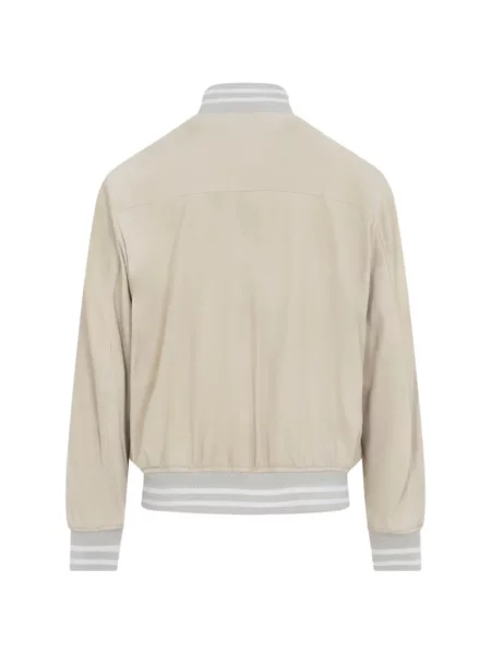 Велурено яке тип бомбър Ralph Lauren Purple Label виолетово