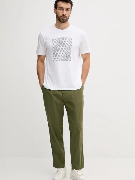 T-shirt Calvin Klein Jeans Short Sleeve Tee Brilliant White S biała