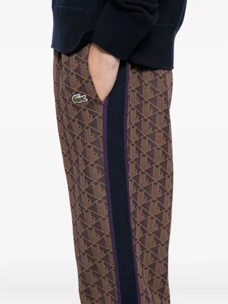 Pantaloni Lacoste maro