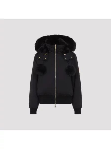 Kurtka bomber Moose Knuckles czarny