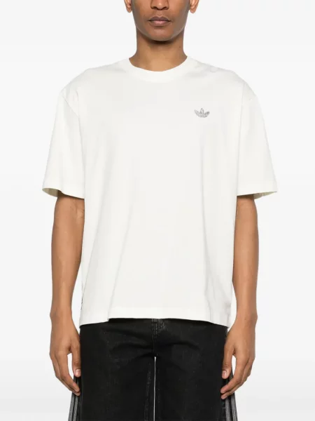 Hanorac cu glugă Adidas cu dungi cu imagine din jacard negru