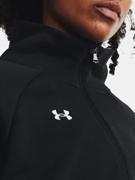UNDER ARMOUR bluza dresowa z kapturem rozpinana Rival Fleece HZ XS czarna