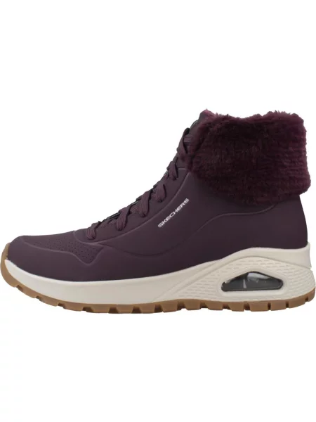 Buty trekkingowe Skechers Uno Rugged Fall Air bordowy 36 czerwone
