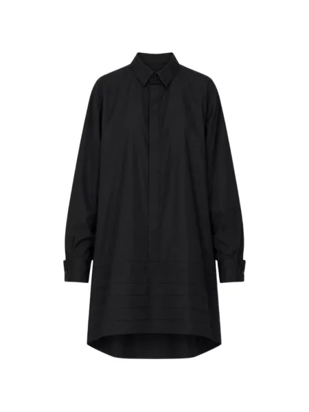 Rochie tip cămașă Sacai negru