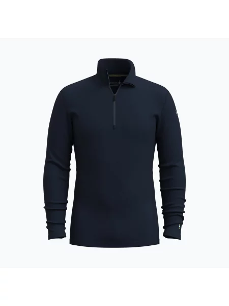 Bluză termoactivă pentru femei Smartwool Classic Thermal Merino Base Layer Zip Boxed deep navy marină