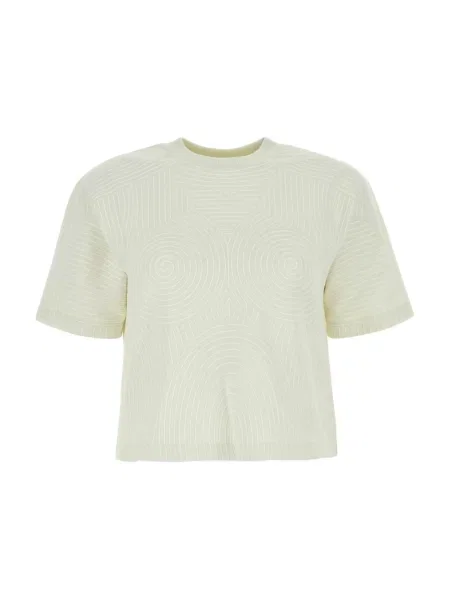 Wielobarwność koszulka Off-white biała