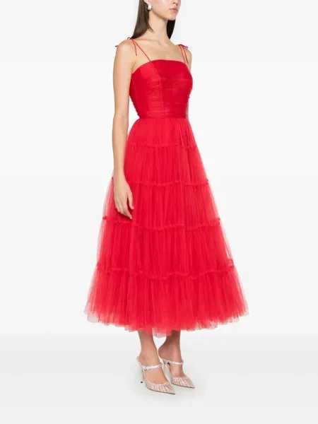 Rochie maxi Ana Radu de costum roșu