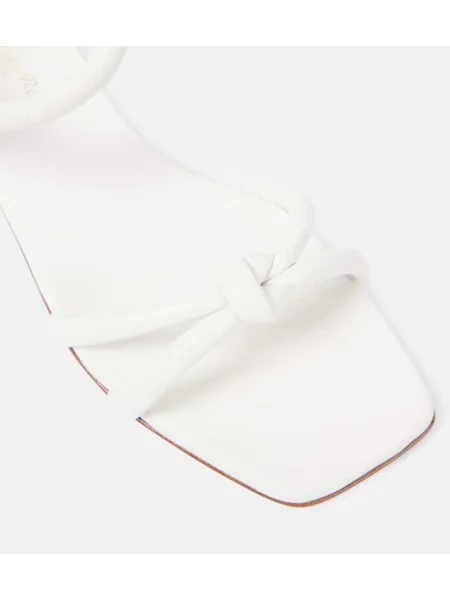 Sandale Gianvito Rossi din piele alb