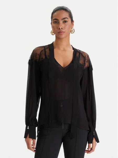 Patrizia Pepe Bluza črna