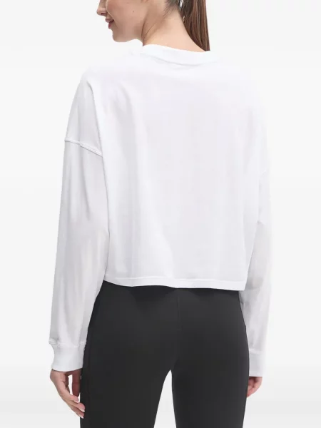 Decupat tricou Dkny alb
