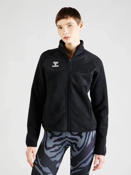 Hummel Jachetă fleece funcțională GO negru alb