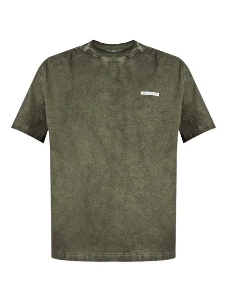Tricou Stone Island cu imagine verde