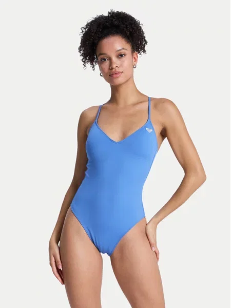Roxy Kopalni kostum Solid Essentials Svetlo modra
