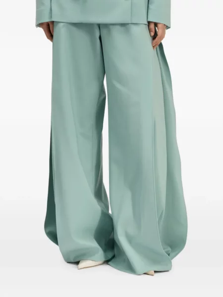 Pantaloni palazzo Giuseppe Di Morabito verde