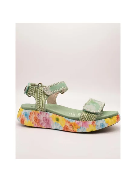 Pantofi Laura Vita verde