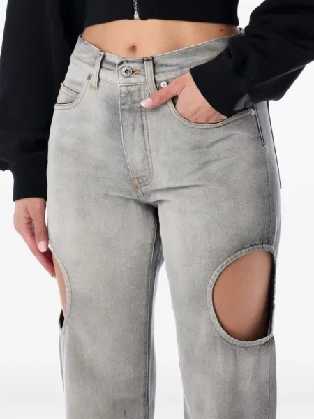 Blugi Off-white alb