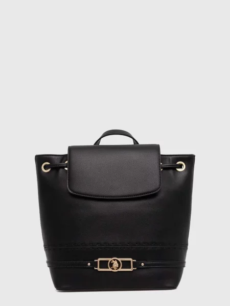 U.S. Polo Assn. plecak duży gładki czarny