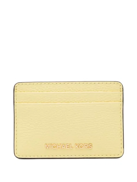 Portofel Michael Kors din piele galben