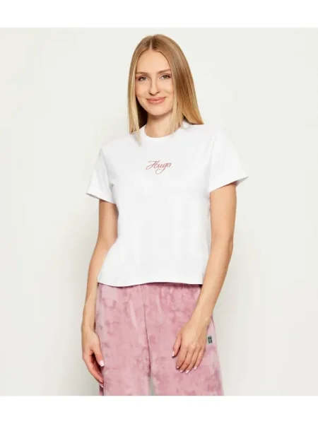 HUGO Tricou alb